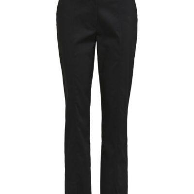 Selected - 16075900 - SLFABBY MW STRAIGHT SLIT PANT EX