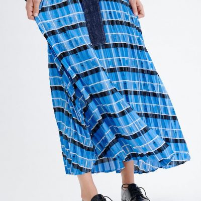 blue-multi-check-leigthoniw-skirt